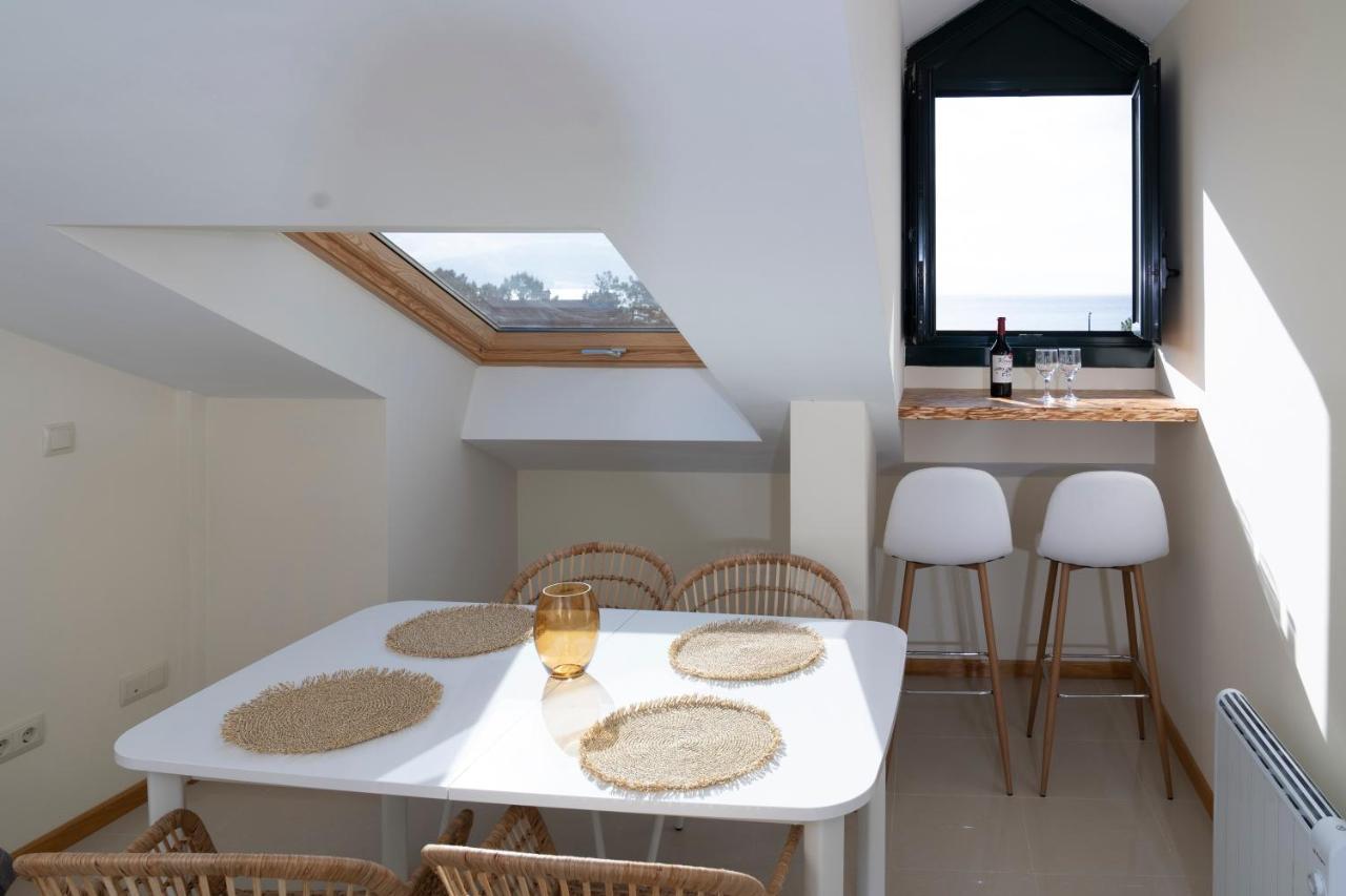 Apartamento Cabra Playa De Langosteira En Finisterre Con Vistas Al Mar San Martín de Arriba Dış mekan fotoğraf
